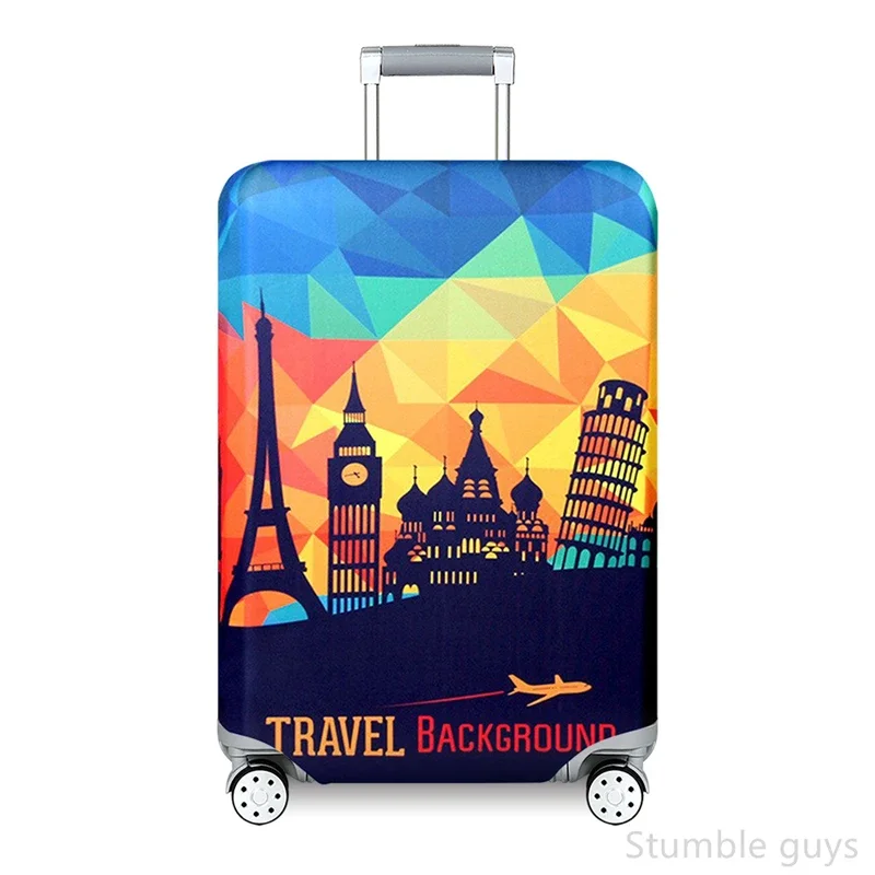 

Эластичный защитный чехол для багажа от царапин, пылезащитный, прочный, незаменимый аксессуар для путешествий, для авиаперелетов и поездок на автомобиле