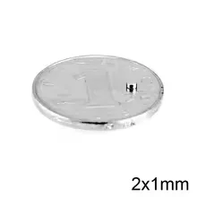 2x1mm Mini Small Powerful Magnets 2*1 Thin Strong Disc Magnets For Fridge, DIY, Building, Scientific, Craft, Education 2x1