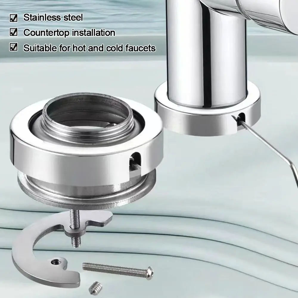 Quick Install Fixed Base Nut Fastening Circlip Faucet Anti-loosing Faucet Installation Fastener Repair Tool