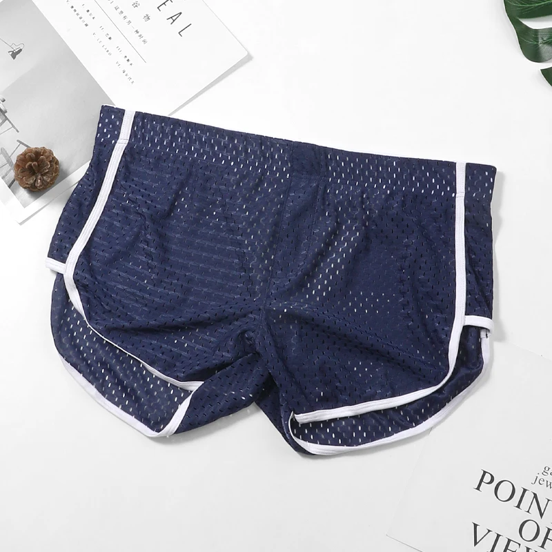 

5 шт. Мужские брюки Arro, трусы из ледяного шелка, летние для мальчиков, подростковые четырехугольные короткие брюки со свободными разрезами.