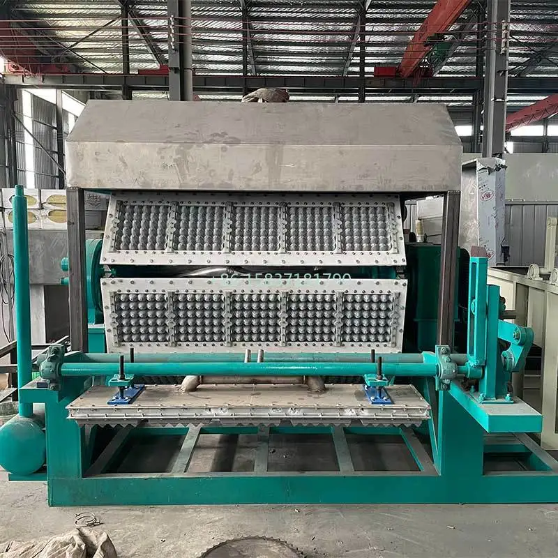 Small Capacity Egg Tray Making Machine Making Egg Trays Farm Business Widely Using Low Price Egg Tray Making Machine Price
