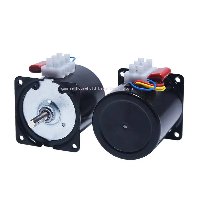 68KTYZ 28W AC 220V Permanent Magnet Synchronous Gear Motor positive and negative micro low speed multi-speed large torque motor