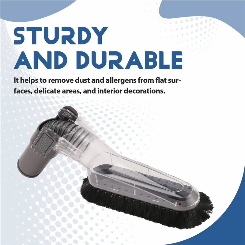 

Best Flexible Anti-Static Brush Soft Dusting Brush For Dyson Dc49 Dc59 Dc62 V6 Dc52 Dc56 Dc37 Dc45 Dc48 Allergy Tool Kits CNIM H