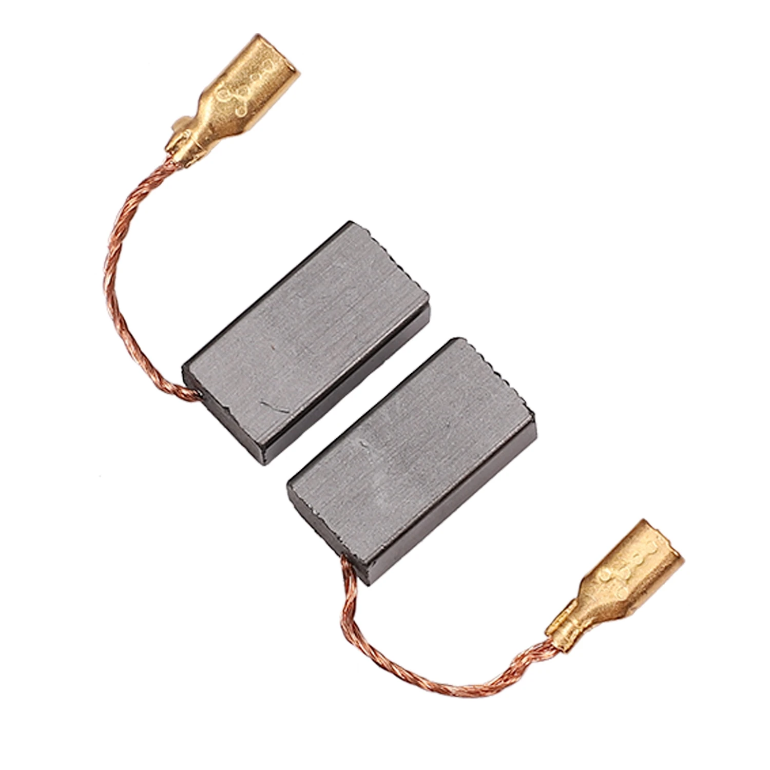 2 ชิ้น 5 มม. x 8 มม. x 15 มม. เครื่องมือไฟฟ้าค้อนไฟฟ้าแปรงถ่านหิน