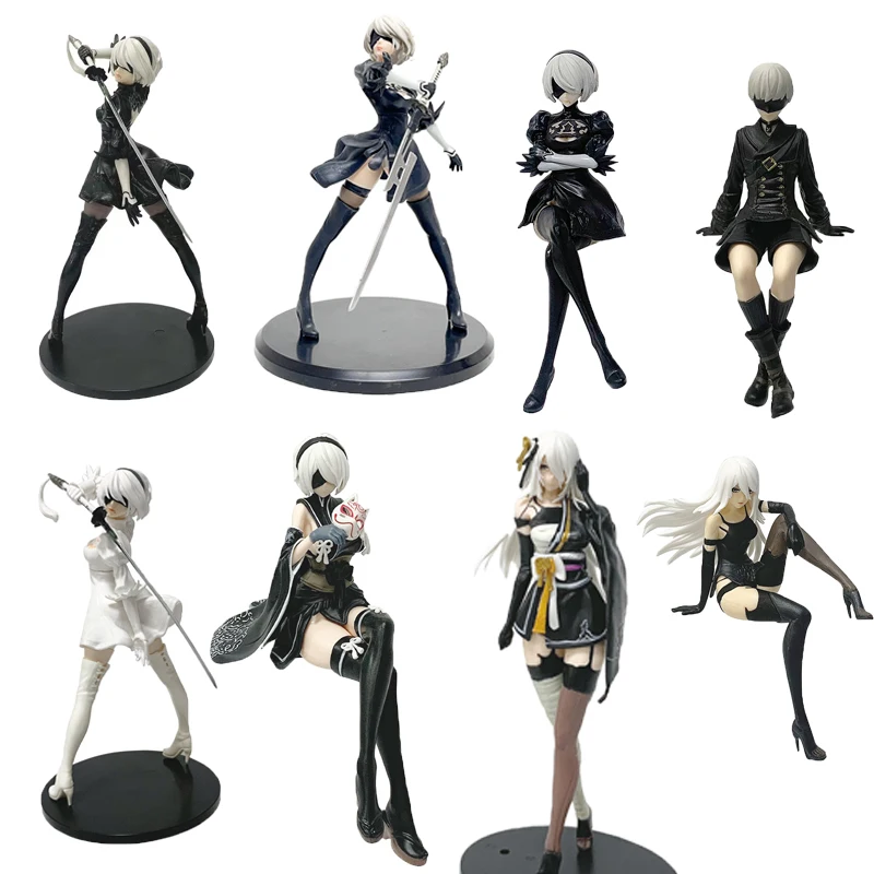 2026 New Hot SEGA Ver1.1A 2B Yorha No. 2 Type B Premium Chokonose Figure PVC Model Collectible Toys Cool Girl Gifts
