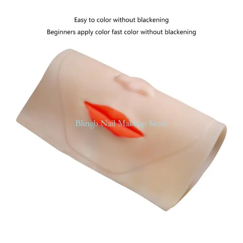 28TA Makeup Training Practice Fake Skin Eye Lips Face For Microblading Machine