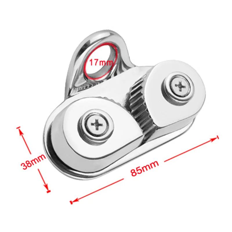 Cam Aleat en acier inoxydable, Cam Aleats pour bateau, fairlead, voile, voilier, canoë, Roi eur