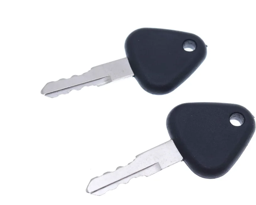 2 Pcs 777 Ignition Switch Starter Key fits For Volvo Clark Samsung Excavator