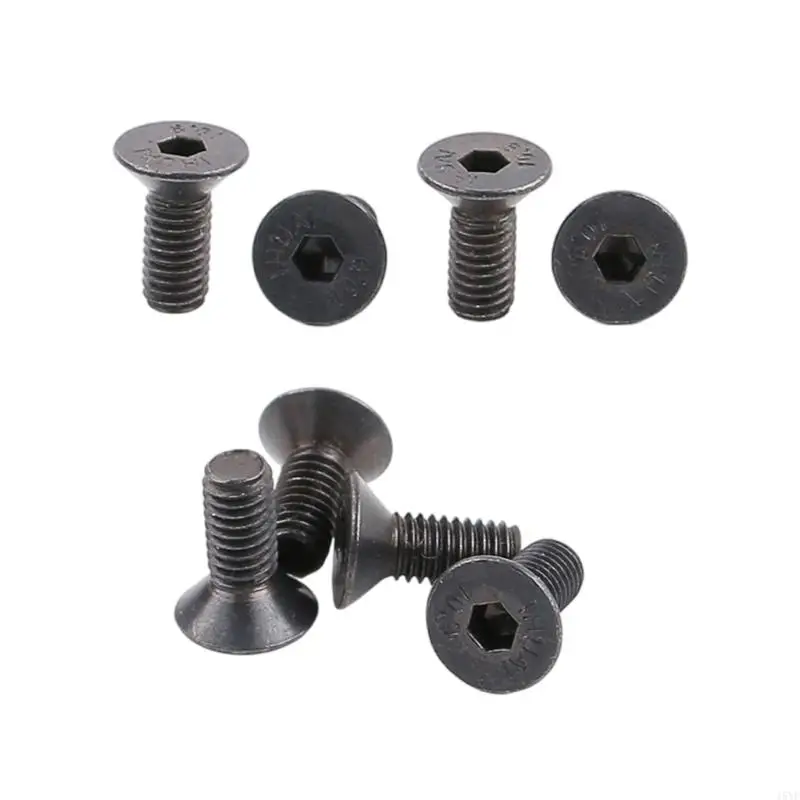 50pcs Practical Machined Bike Cleat Mounting Hardware High Strength Rustproof Pedals Fastening Components Daily Use