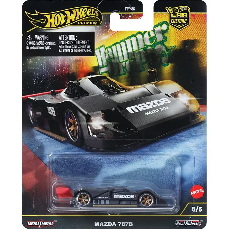 Originale Hot Wheels Premium HAMMER DROP CAR CULTURE 1/64 HotWheels Miniature Auto Hoteelws Pressofuso Modello di Auto Hotweheels FPY86-1F