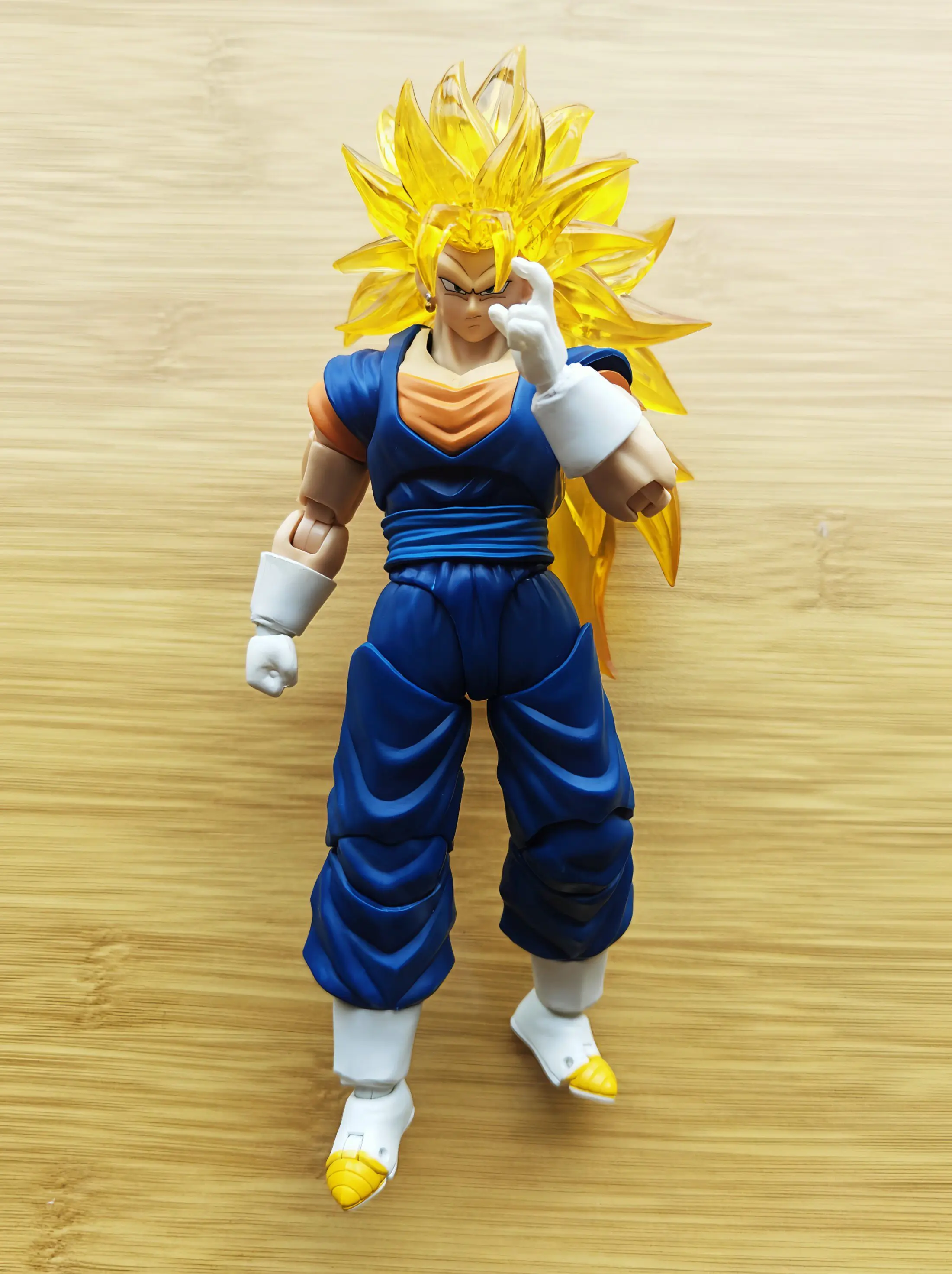 

In Stock Dragon Ball Son Goku Vegetto Martialist Action Figures 1/12 Scale Anime Model Super Saiyan Vegito Toys Gifts