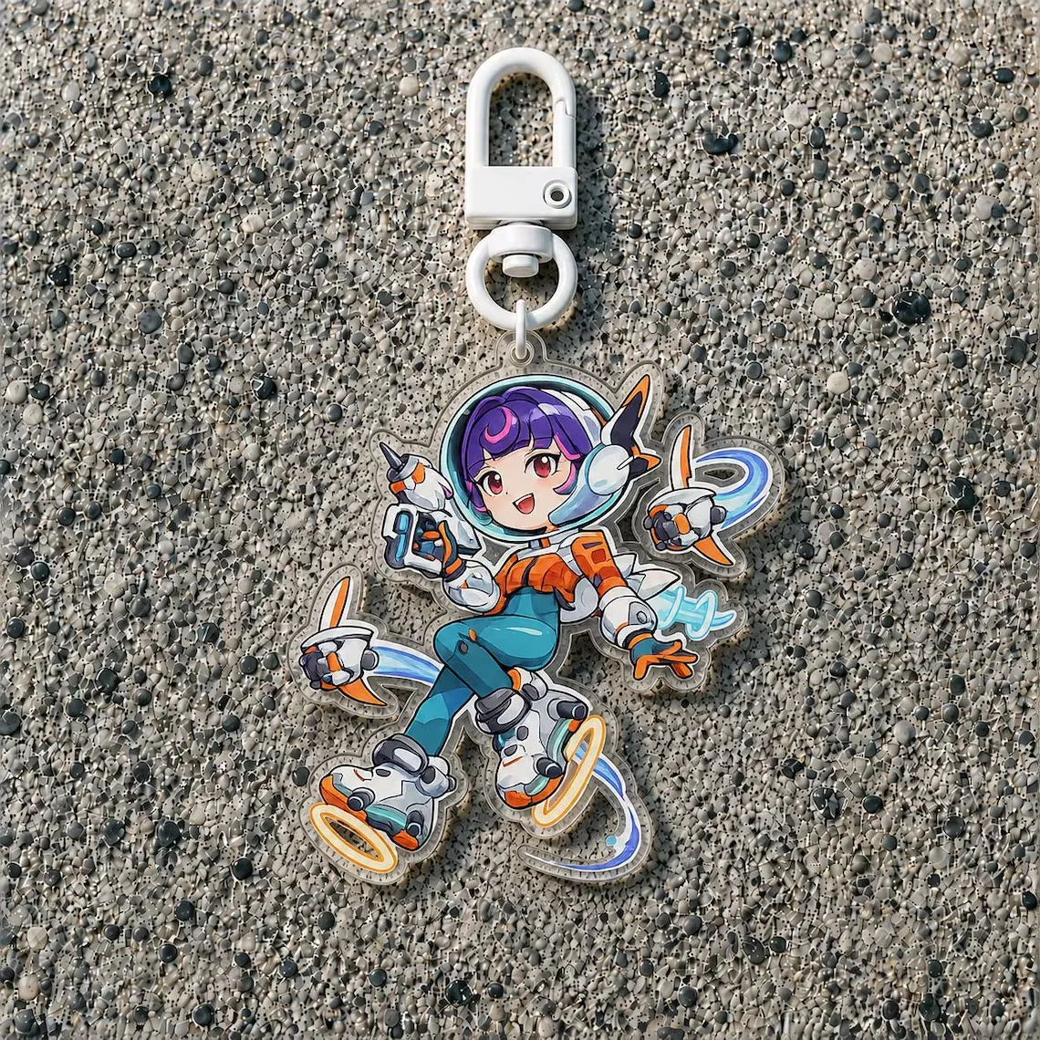 Overwatch Acrylic Keychain Series Game Player Gift Collectible Keychains for Fans