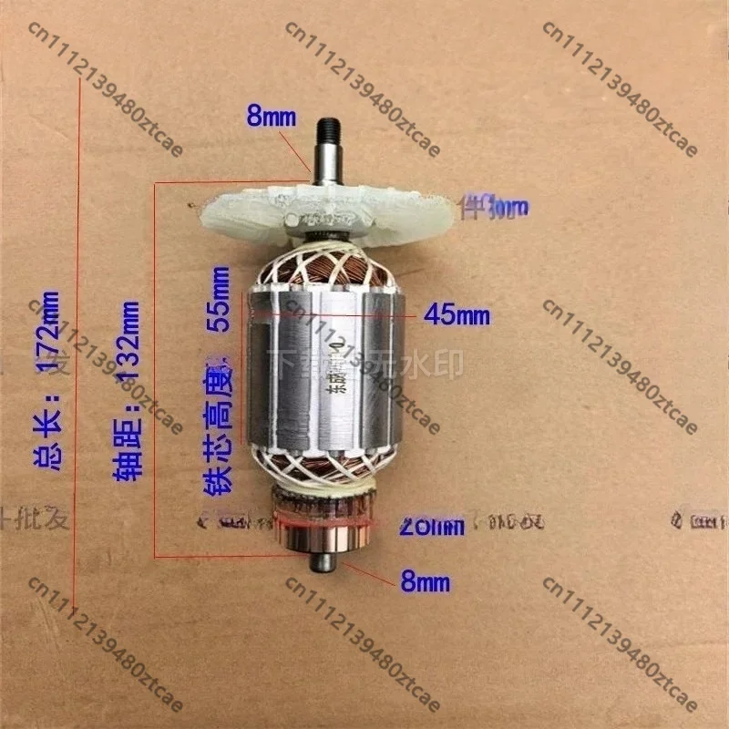 Pure Copper Rotor Stator Coil Marble Saw Cutting Machine Motor Replacement Spare Parts