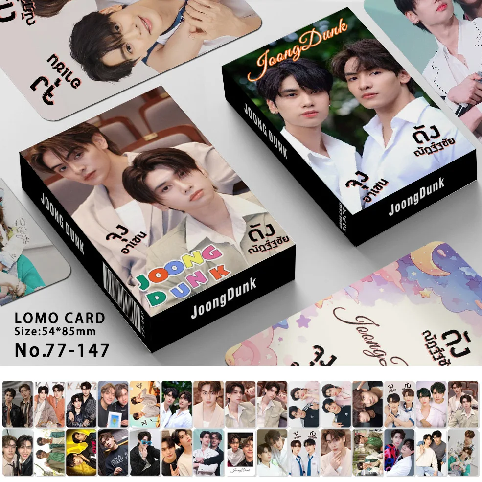 30PC/SET Lingorm Fayeyoko Skynani Freenbecky Joongdunk Perthchimon Pondphuwin Firstkhaotung Double-side Print Box Lomo Card