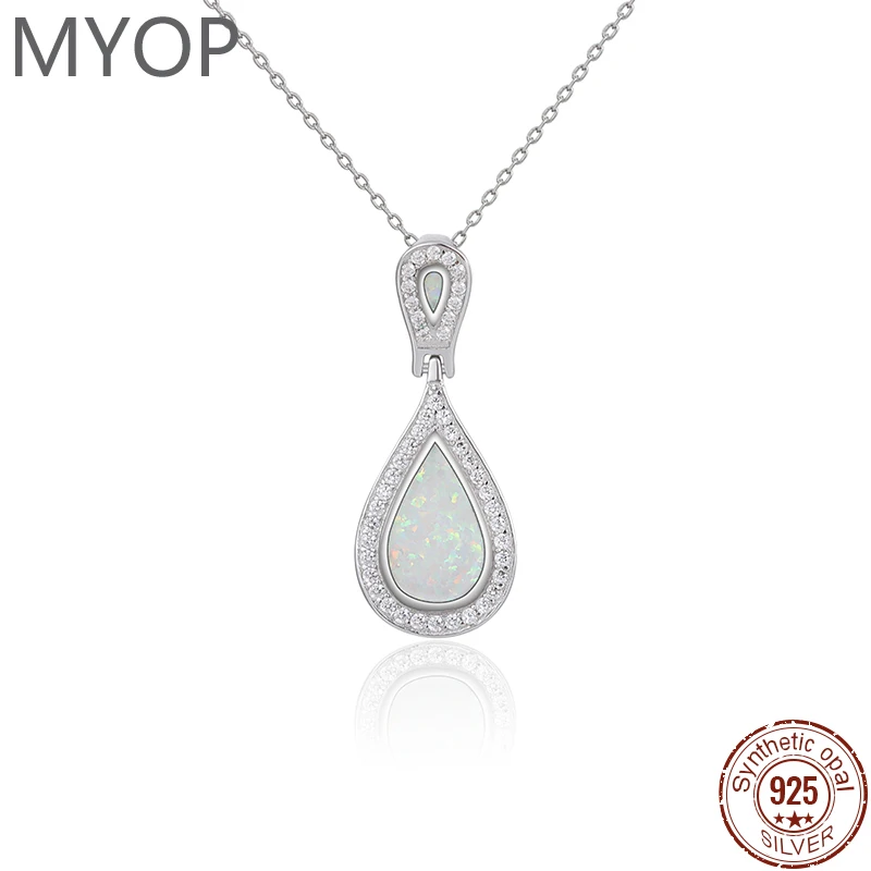 XYOP 2024 Jewelry 925 Sterling Silver jewelry Opal Pendant star must enter the warm weather girl heart burst