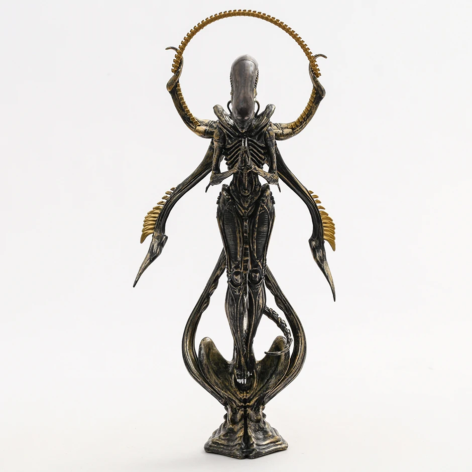 AVP Alien vs. Predator Alien Xenomorph Buddhism Figure Statue