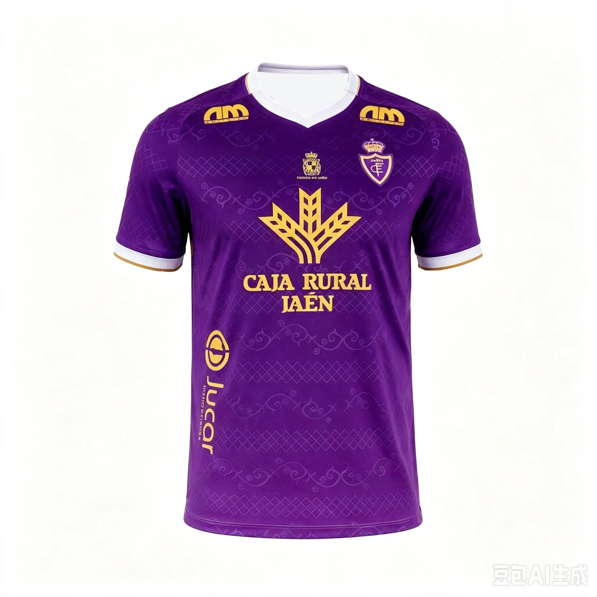 2026 Summer Real Jaén Print Football T-shirt Jersey Men's Casual Fashion Rock Tee Shirt Breathable Men Women Short Sleeves Top