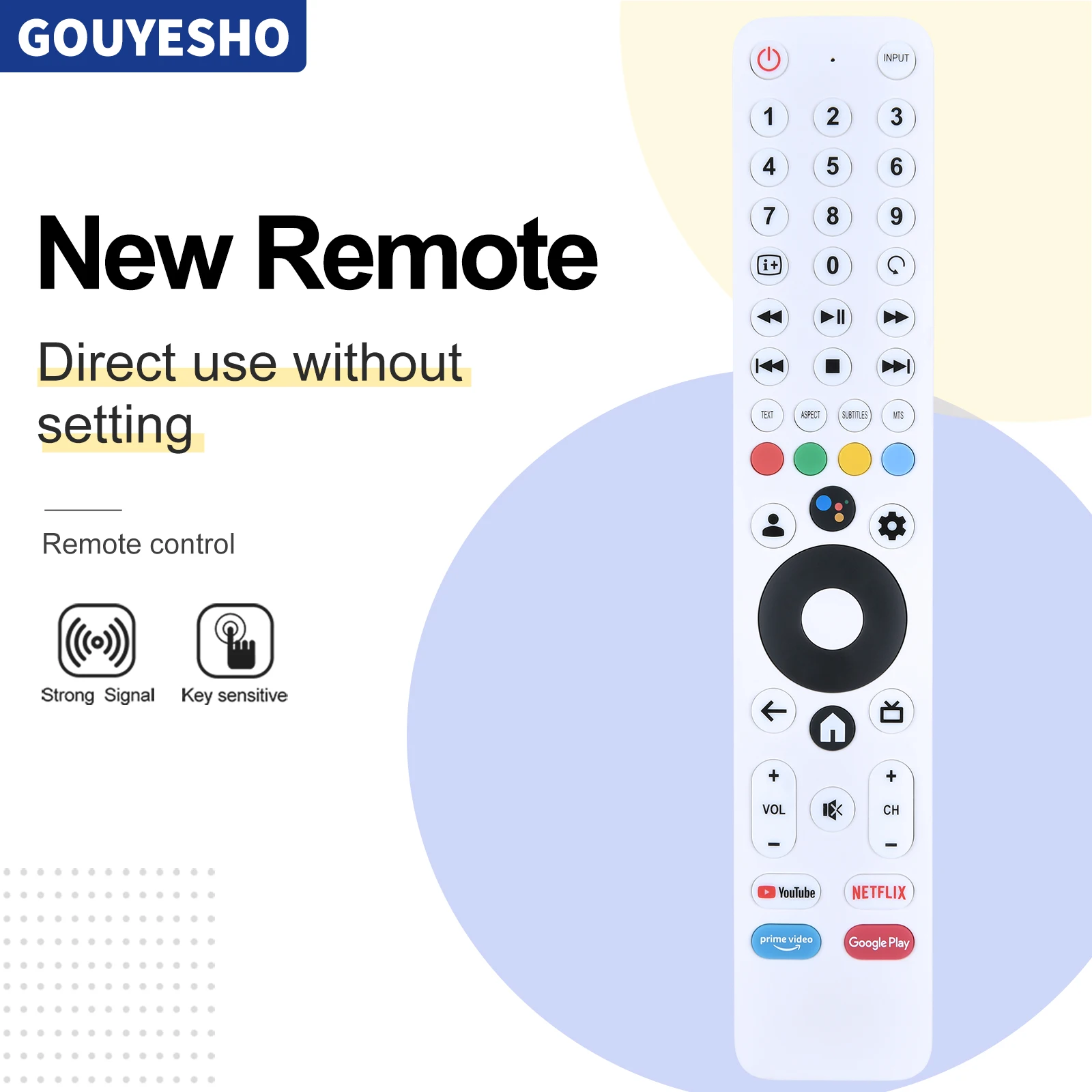 New Voice Remote Control for EKO GOOGLE GTV-REMOTE-L