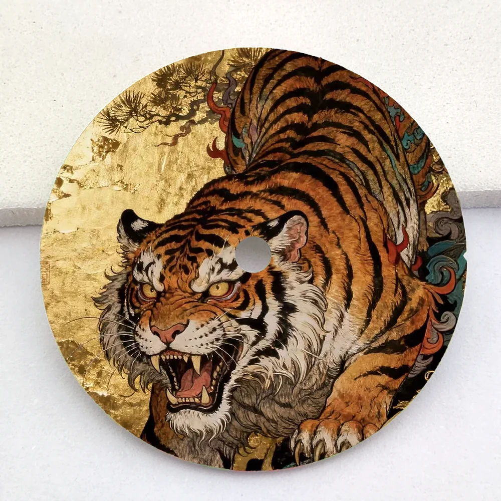 

NH35 dial watch parts replacement accessories 28.5mm dial silk screen dial tiger pattern dial NH35 watch dial