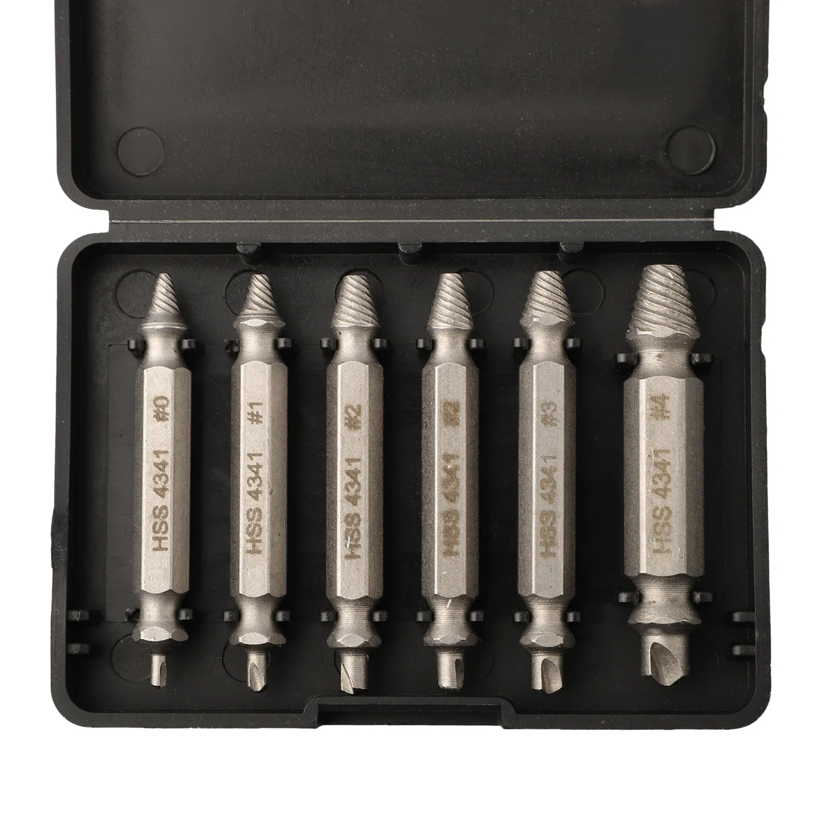 Набор инструментов для извлечения винтов, 6 шт., для удаления поврежденных болтов и ржавых винтов, идеально подходит для ремонта механики и самостоятельного ремонта