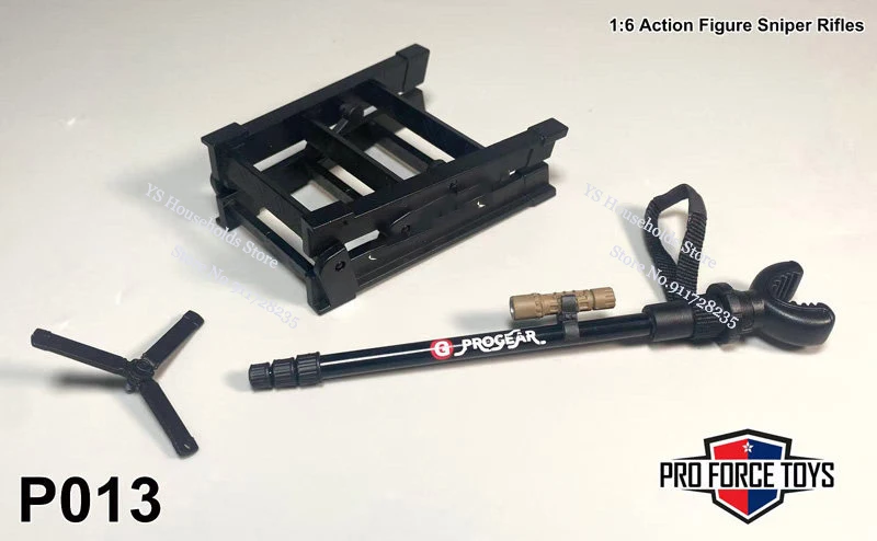 PROFORCE TOYS P012-P014 Escala 1/6 Figura de ação militar Rifles Acessórios de cena Conjunto de brinquedos para 12 "Soldat Home Ornament