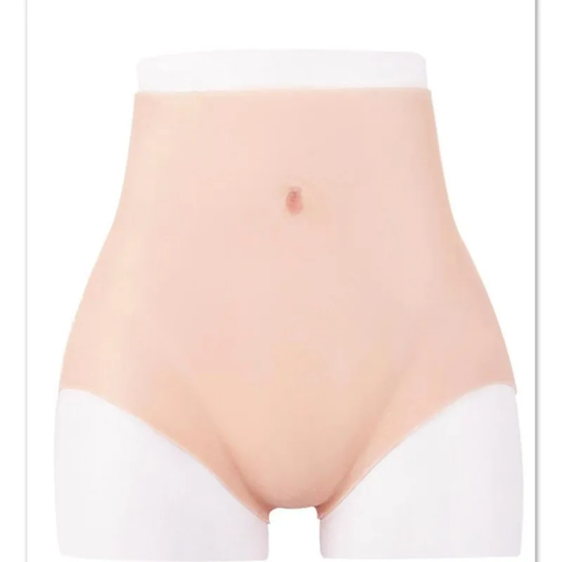 Plus Size High Waist Tummy Control Silicone Shaping Women Briefs High Stretch Seamless Body Shaper Slimming Control Comfortable