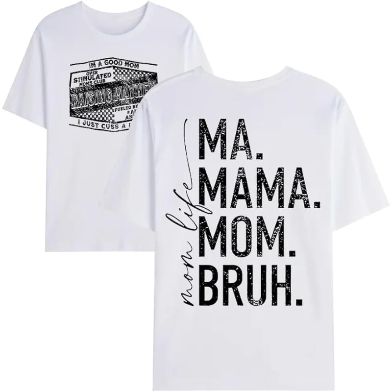 

Футболка с графическим рисунком для мамы, рубашка для мамы и мамы