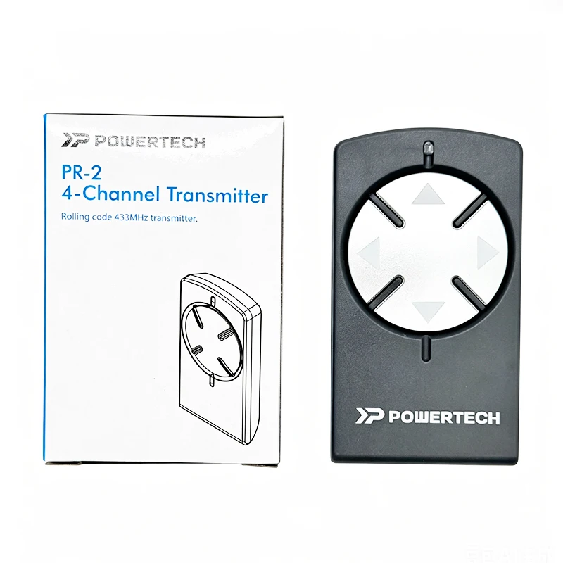 Powertech PR4 433.92MHz PR2 PR1 R2 Remote Control Garage Door Opener Rolling Code 4-Channel Transmitter