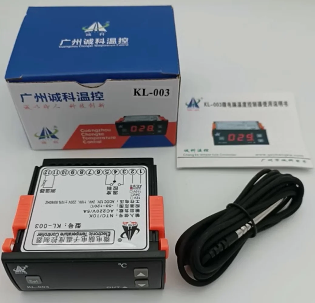 Chengke Thermostat KL-003 Car Air Conditioner Thermostat Chengke KL003 Temperature Controller 12V