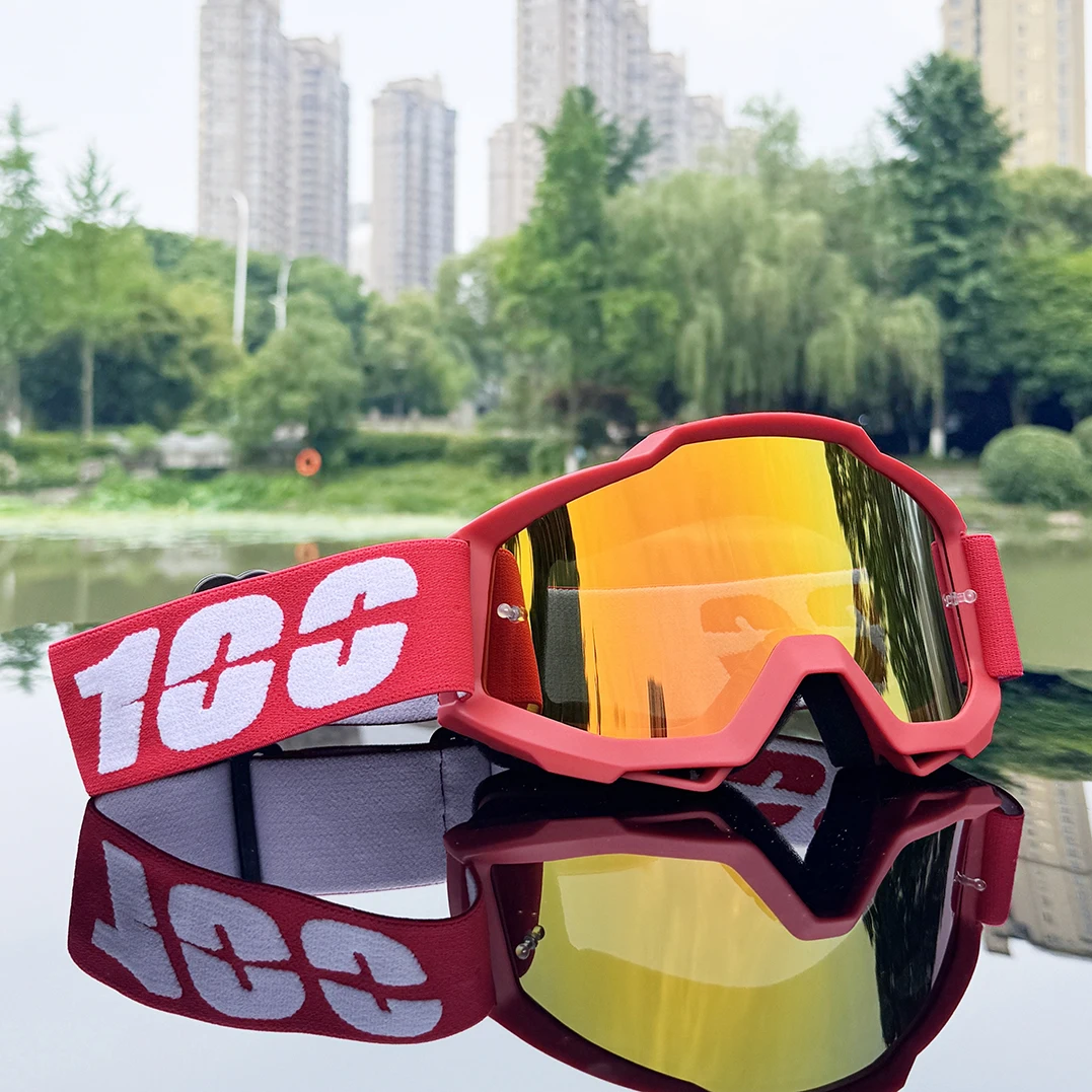 

100 Motocross Goggles MTB Men Newest Motorcycle Sunglasses Motocross Goggles Racing Safety Protective Woman Motocross Goggles