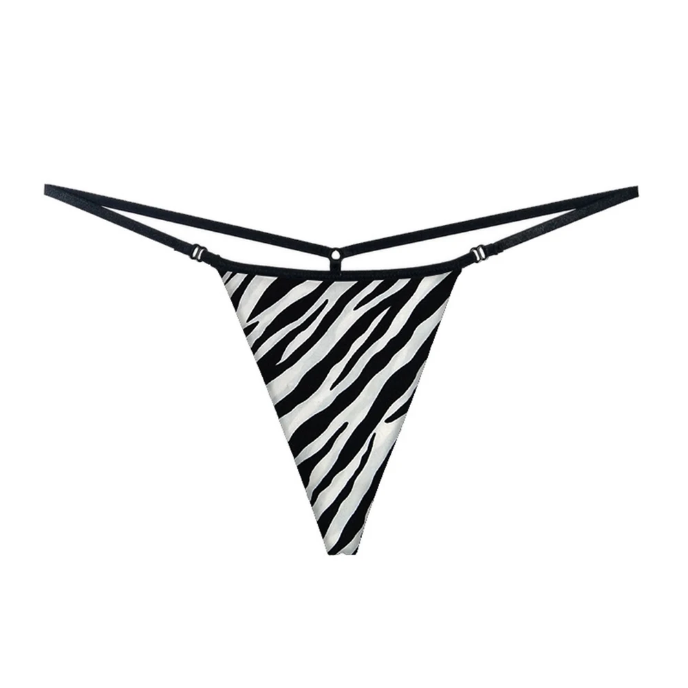 Underwear Women Cotton T-Back Ladies Seamless Sexy Panties Leopard G-string Women Thong Briefs