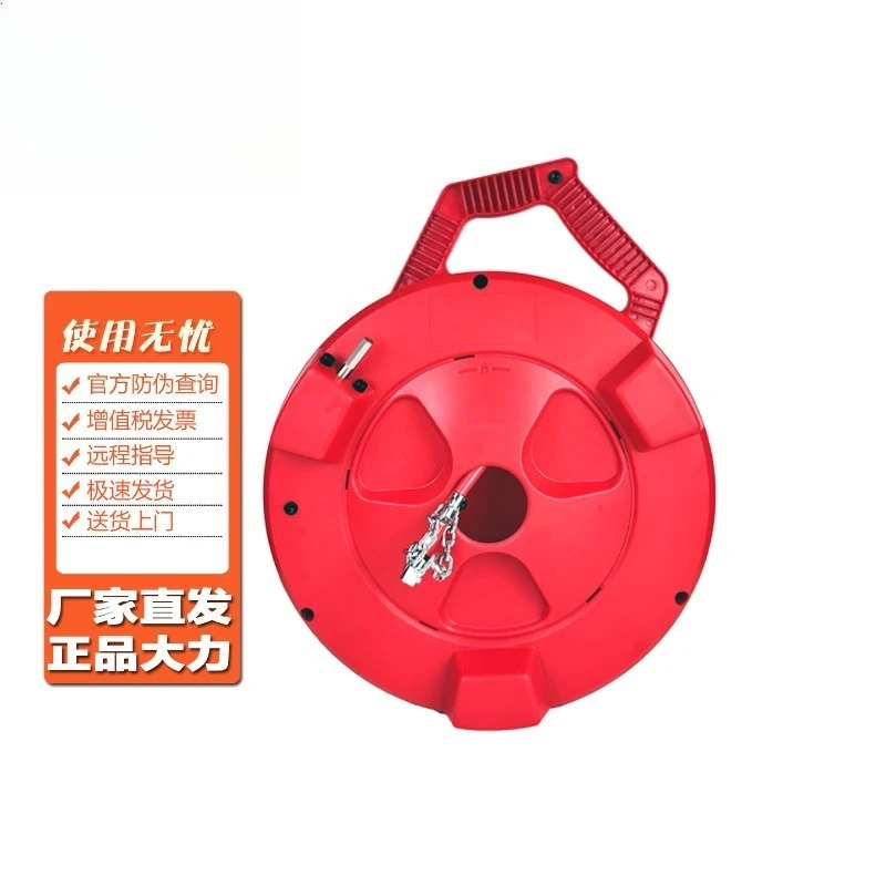 D-406 Electric Flexible Shaft Drain Pipe Cleaner Sewer Unblocker Machine Oil Coffee Grounds Wall Cleaning Tool