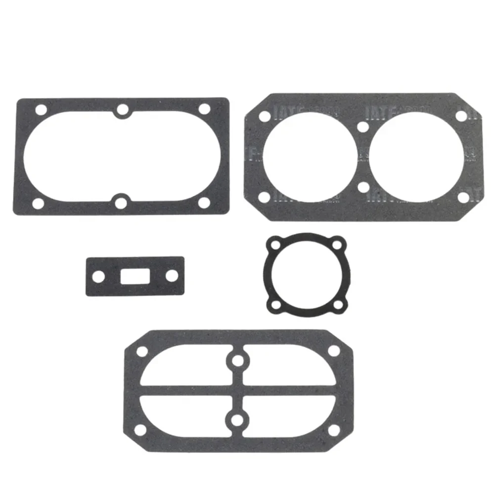 5Pcs/set 5-In-1 Air Compressor Cylinder Head Base Valve Plate Gaskets Washers Air Pump Accessories Head Sealing Gasket