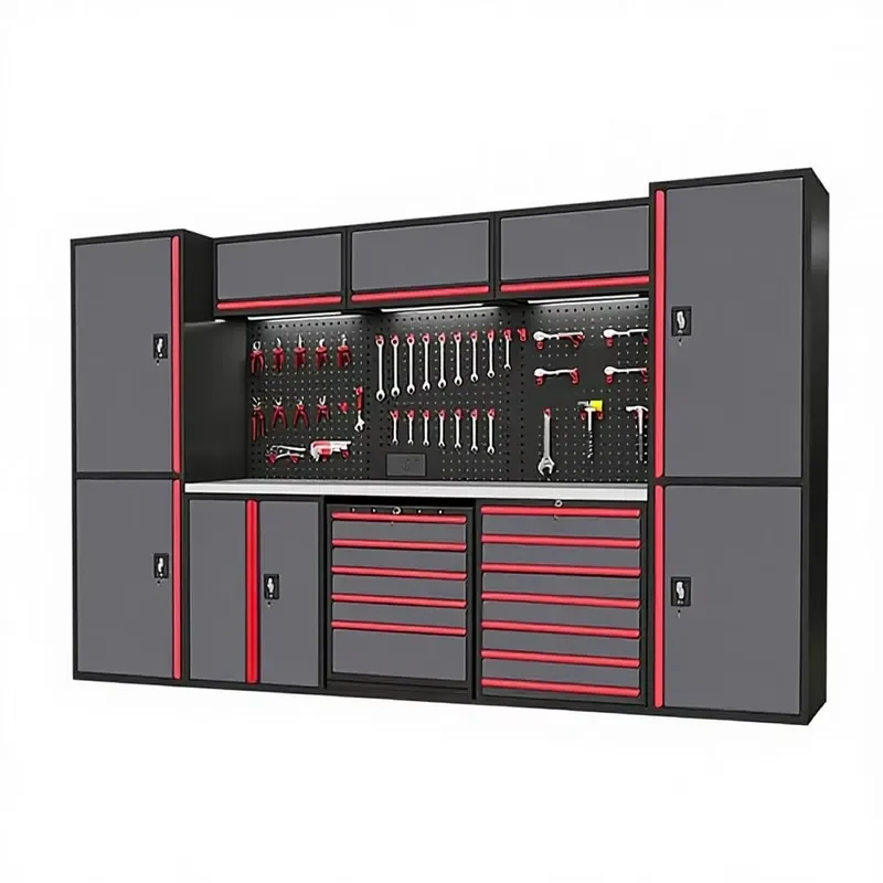 for Auto Maintenance Tool Car Combination Tool Cabinet Multifunctional Heavy Duty Mobile Steel Hardware Workbench 500KG