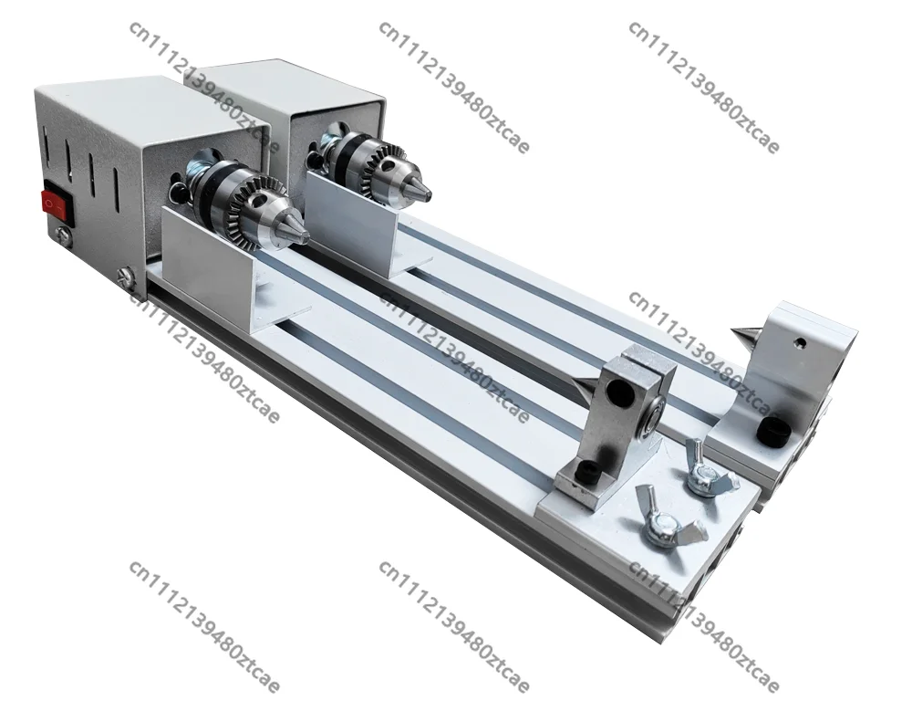 12-24VDC Mini Wood Lathe DIY Woodworking Tool Bead Grinding Polishing Machine Buddha Pearl Drilling Rotary Craft Equipment