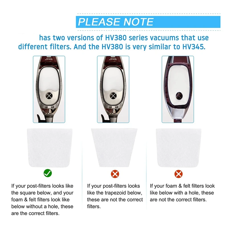 Shark rocketの交換用フィルター、duoclean Portable hv380、コードスティック真空フィルター、家電部品、xpmfk320、xpstfh380