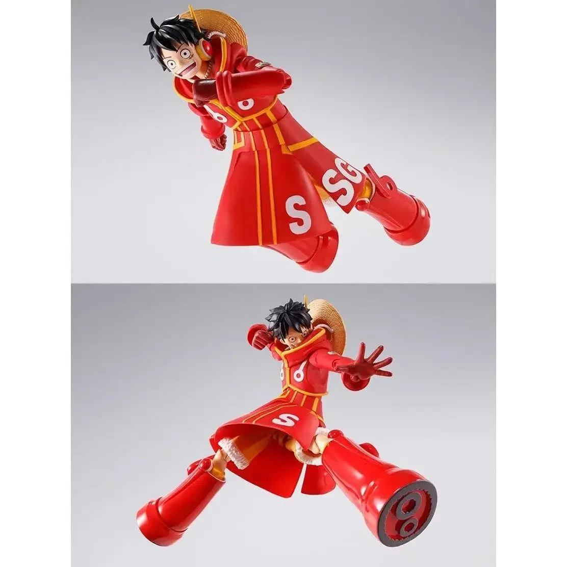 

Bandai SHF One Piece of Navigation Luffy Future Island Episode Movable Finished Product Action Figure Toy