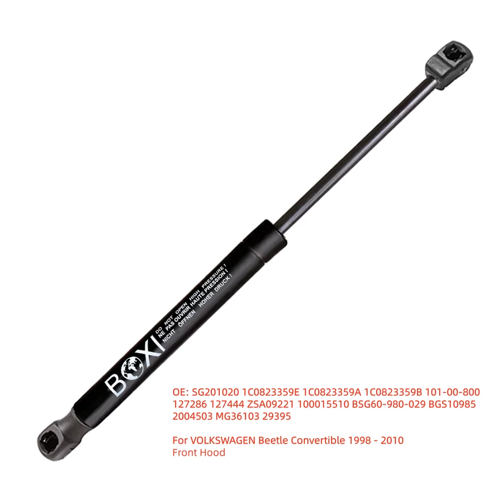 BOXI 1pcs Front Hood Lift Support SG201020 1C0823359E For VOLKSWAGEN Beetle Convertible 1998 - 2010 Lift Struts