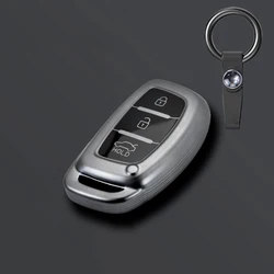 For Hyundai Ix35 I40 I20 I10 Tucson Elantra Creta Sonata Ioniq Accent Creata Smart Remote Fobs Cover Grey Tpu Car Key Case