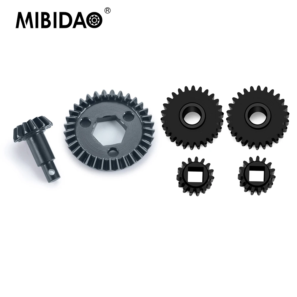

MIBIDAO 13T+33T / 15T+26T Steel Portal Axle Gears Set for 1/18 Axial UTB18 CAPRA RC Car Buggy Truck Upgrade Parts Accessories