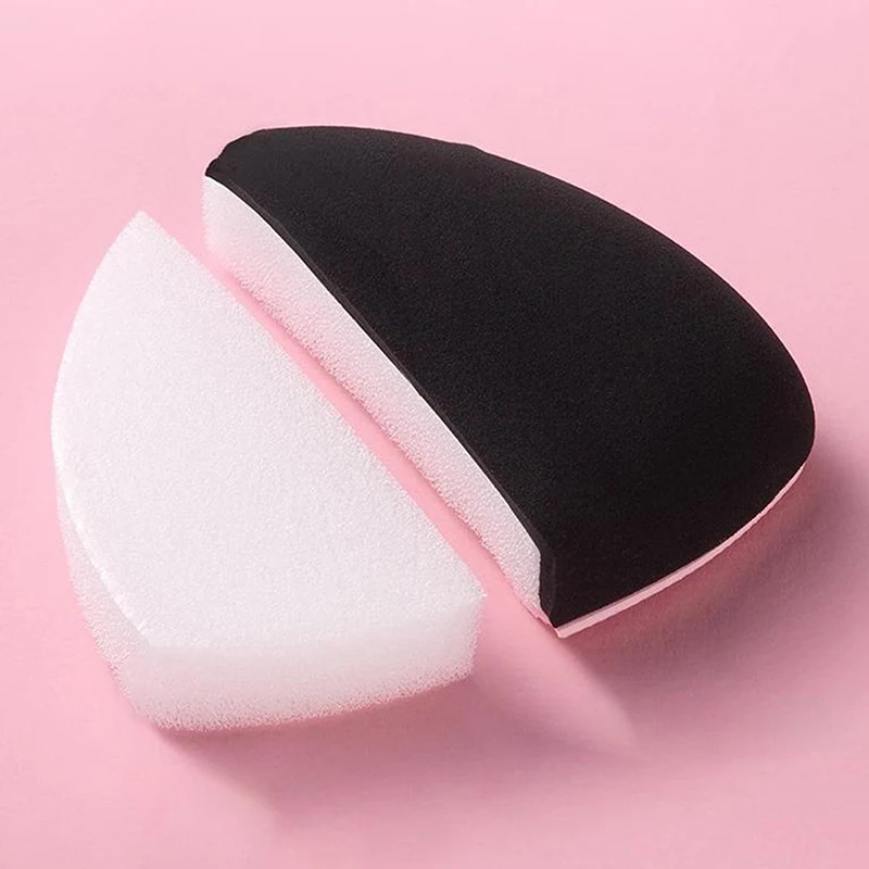 Portable Soft Comfortable Powder Puff Dual Use Wet & Dry Foundation Applicators Makeup Sponge Trendy Design