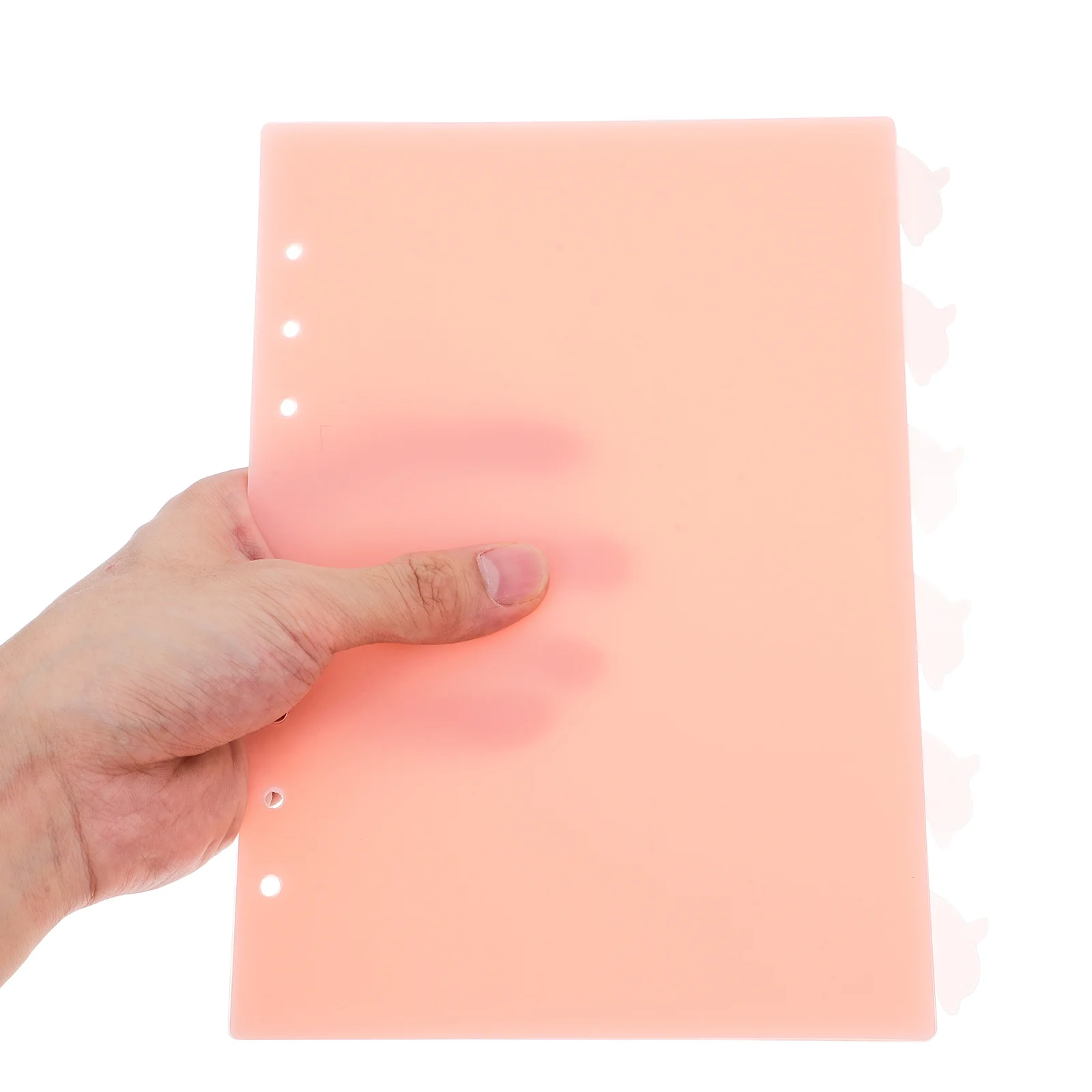 6 قطعة A5 6 ثقوب دولفين علامات التبويب الموثق فواصل لطيف المنظم اكسسوارات لأجهزة الكمبيوتر المحمولة فهرسة تصنيف مادة PP