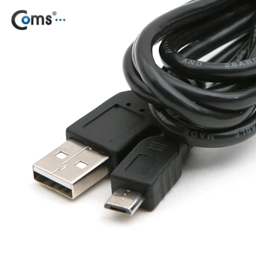 Coms BC215 USB Micro 5Pin Cable 1.8M USB 2.0