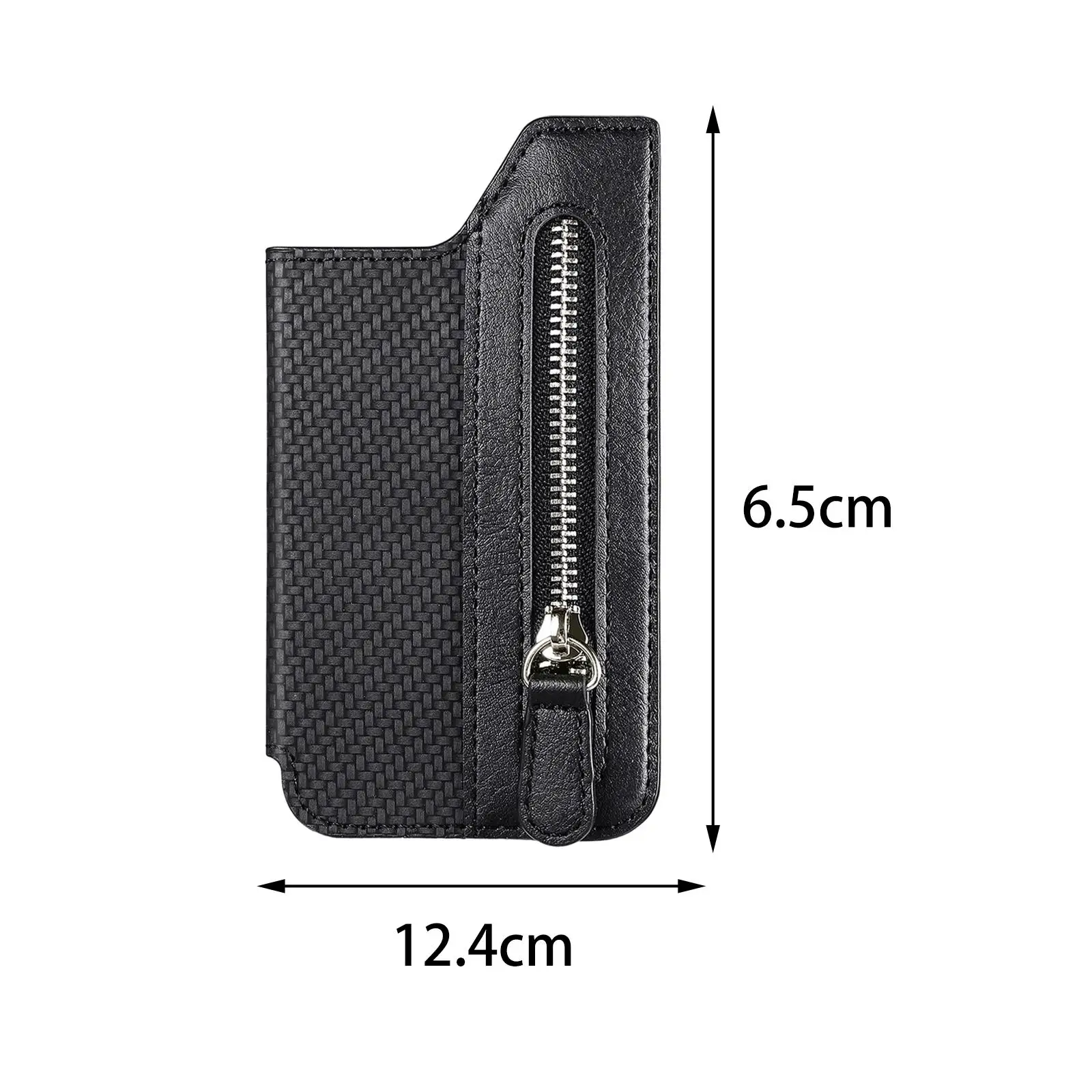 Custodia porta carte per telefono Custodia impermeabile per portafoglio Custodia magnetica per telefono