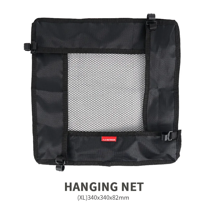 Hanging Mesh Basket for Outdoor Picnic Camping Newly Outdoor Folding Table Storage Net Portable Multipurpose