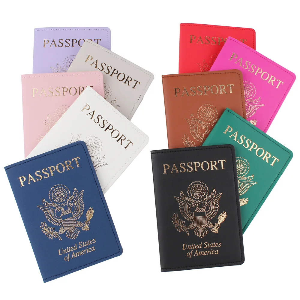 

Passport Holder Cover Wallet Case Card Slot Travel Accessories Documents Organizer Protector for Women Men