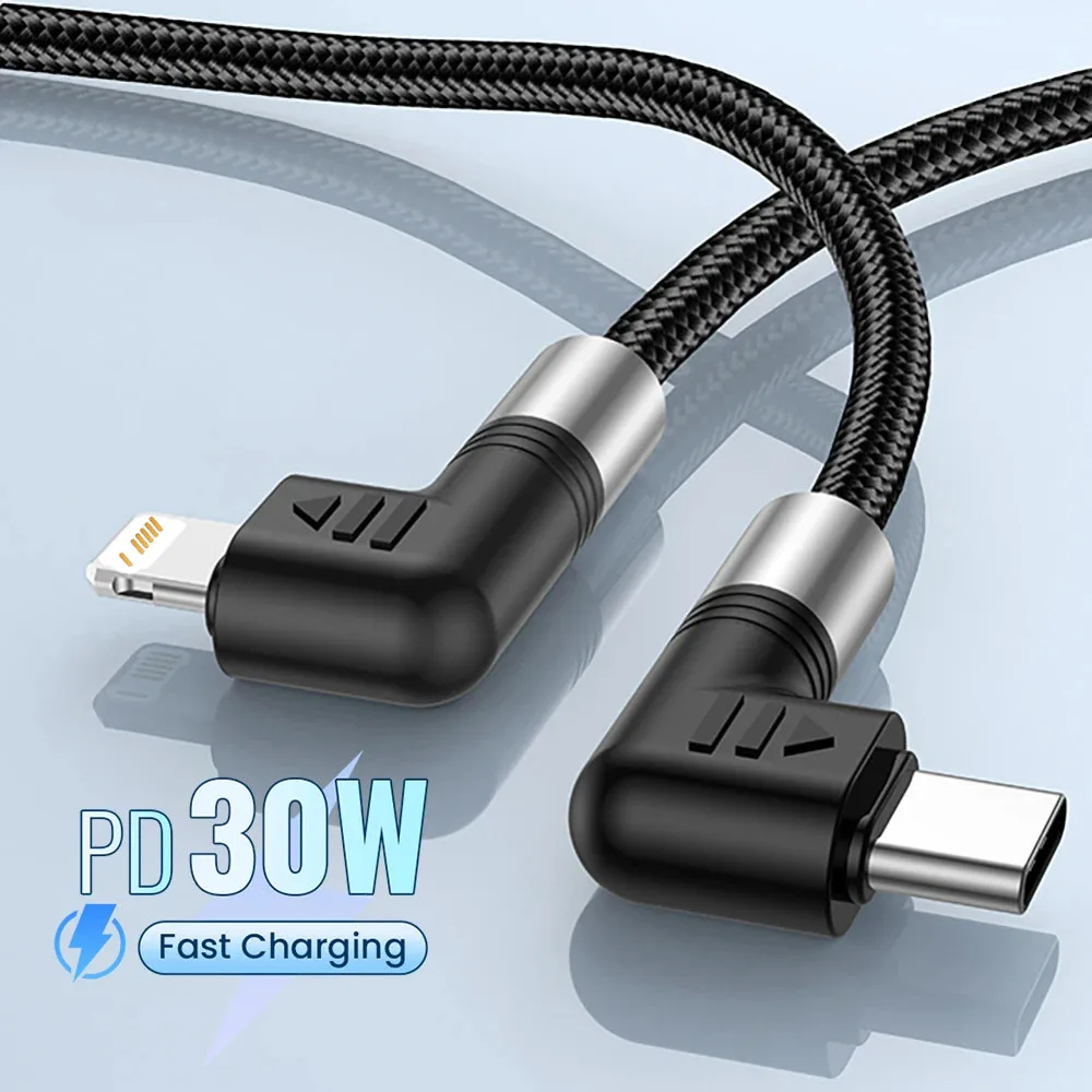 PD 30W Fast Charger Cable for iPhone 14 13 12 11Pro Max Type C to IOS Charge Data USB-C Charging Cable for Apple 0.5M/1M/2M