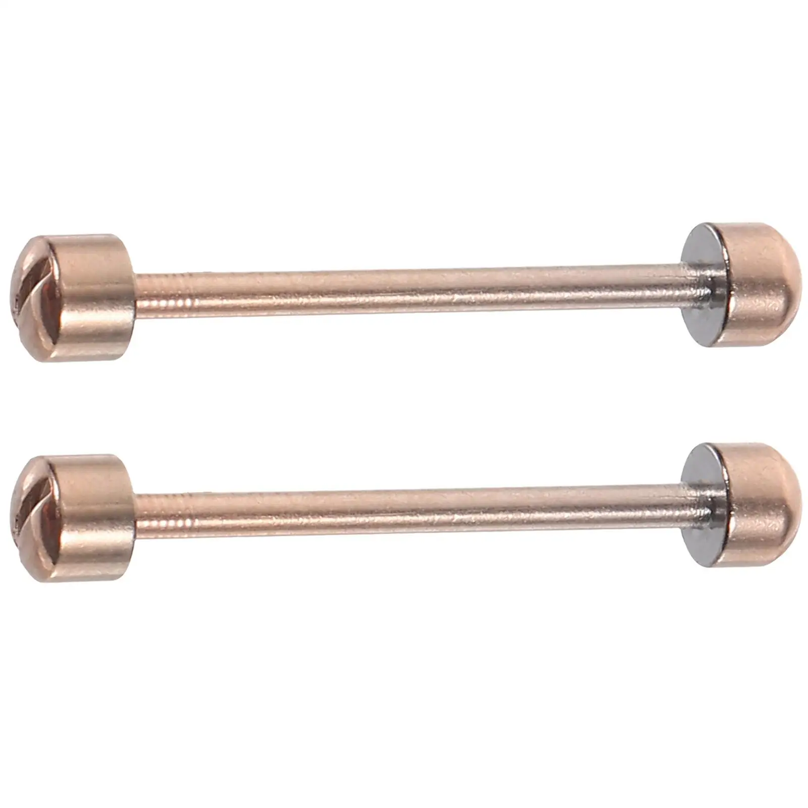 

2 Pcs Ear Bar Watch Repair Parts for Watches Making Replacement Bands Strap Tube Tool Kit Tools Straps Accessories