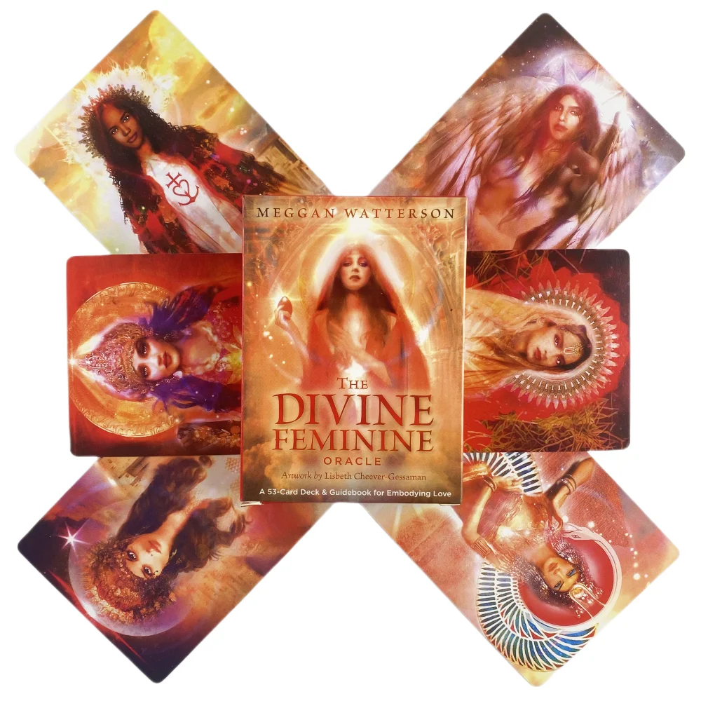 

Английское издание Divination Edition Таро Колода Настольные игры The Divine Feminine Oracle Cards