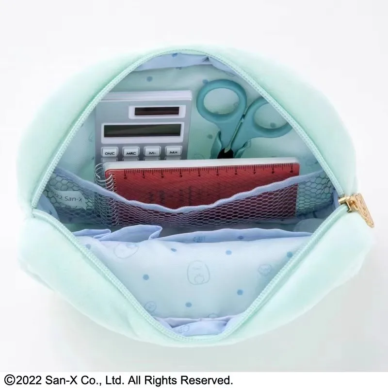 New Kawaii Cute Anime Sumikko Gurashi Children Plush Make up Cosmetics Cases Stuffed Coin Purse For Women